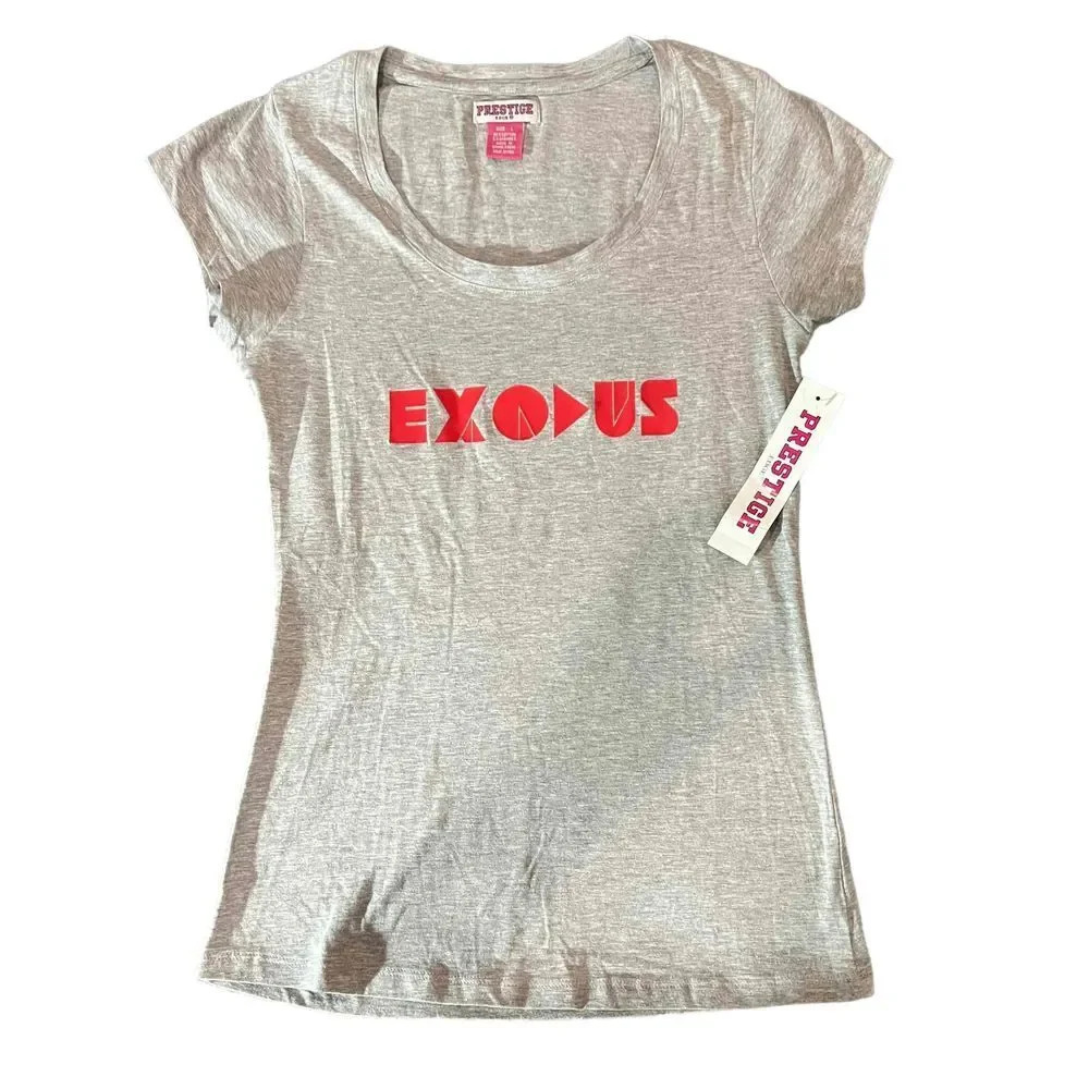 NWT Prestige Edge "Exodus" Short Sleeve Crew Neck T-Shirt Size‎ Large
